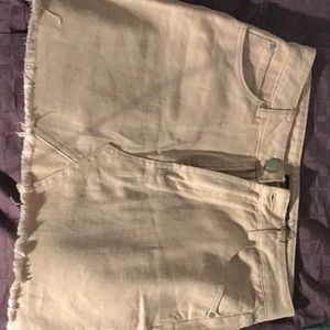 Light Pink Jean Skirt